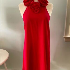 Alice + Olivia Red Rose Dress ❤️